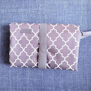 Jj Cole diaper change clutch